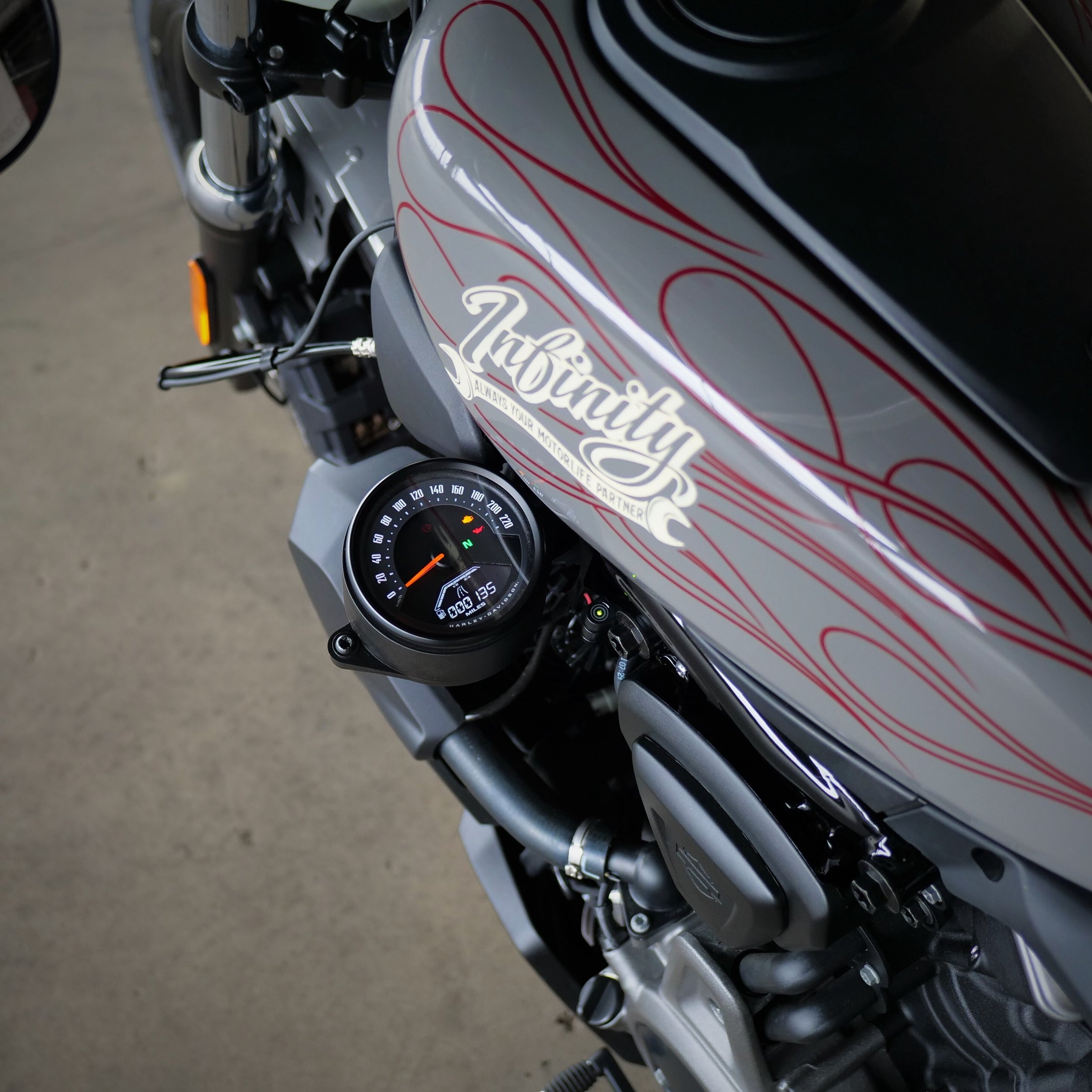 RH975 RH975-S RH1250S スピードメーターリロケーションキット